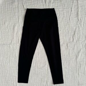 Zella Live In High Wasit Pocket 7/8 Leggings Black Small